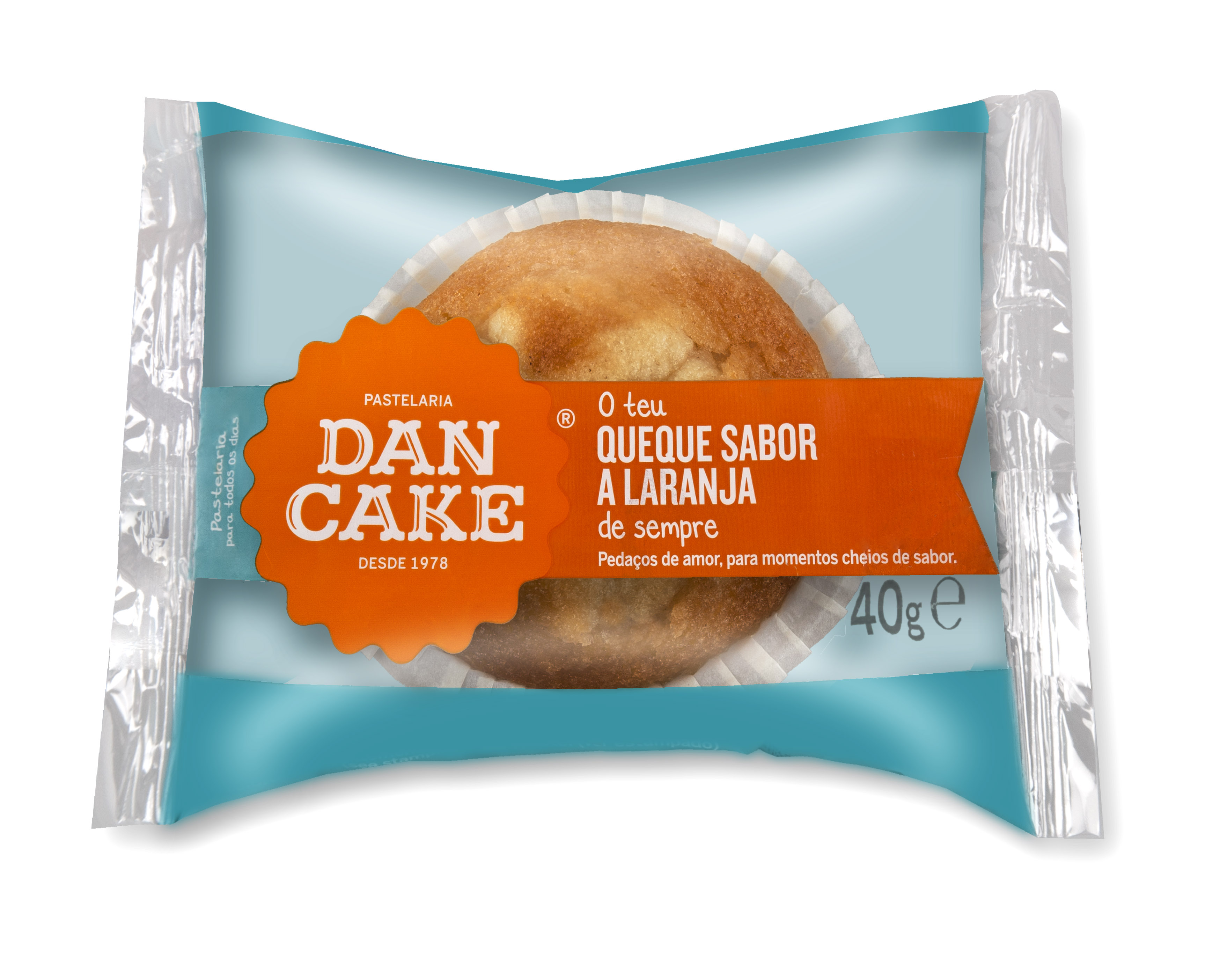 QUEQUES LARANJA 40 GR DAN CAKE